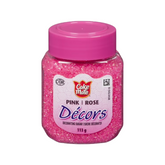 Cake Mate Pink Decors Decorating Sugar 113g